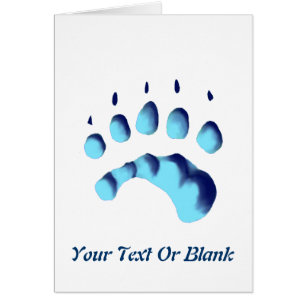 Polar Bear Paw Print