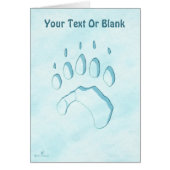 Polar Bear Paw Print (Vorne)