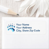 Polar Bear Paw Print (Insitu)