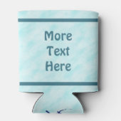 Polar Bear Paw Print Dosenkühler (Rückseite)