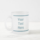 Polar Bear Paw Print Mattglastasse (Links)