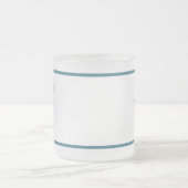 Polar Bear Paw Print Mattglastasse (Mittel)