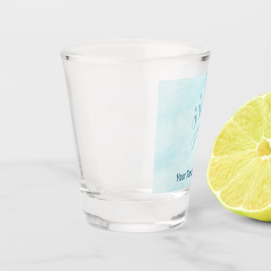 Polar Bear Paw Print Schnapsglas (Links)