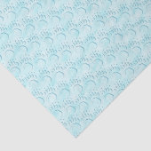 Polar Bear Paw Print Seidenpapier (Ausschnitt)