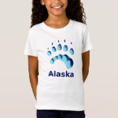 Polar Bear Paw Print T-Shirt (Vorderseite)