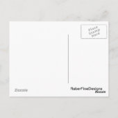 Polar Bear Paws Postcard Postkarte (Rückseite)