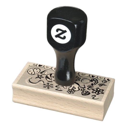 Polar Bear Peppermint Latte Christmas Gummistempel (Stempel)