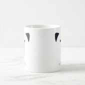 Polar Bear | Personalisierter Name Kaffeetasse (Mittel)