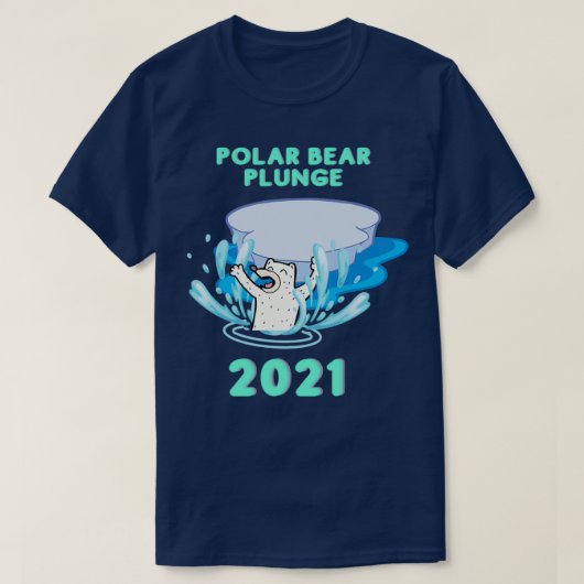 Polar Bear Plunge 2021 T-Shirt (Design vorne)
