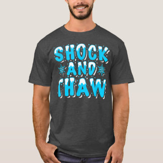 Polar Bear Plunge 2022 Kostümeis Schwimmen Schock T-Shirt