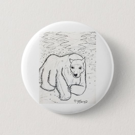Polar Bear Plunge Button (Vorderseite)
