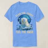 Polar Bear Plunge Icy Water Poll Plunge Premium T-Shirt (Design vorne)