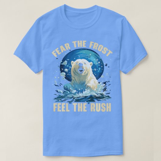 Polar Bear Plunge Icy Water Poll Plunge Premium T-Shirt (Design vorne)