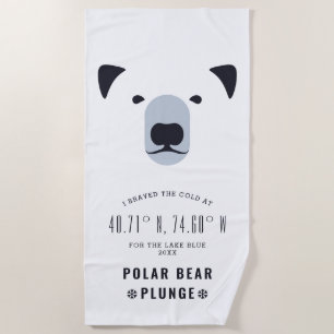 Polar Bear Plunge Strandtuch