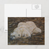 Polar Bear Post Card Postkarte (Vorne/Hinten)