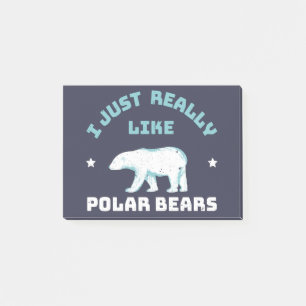 Polar Bear Post-it Klebezettel