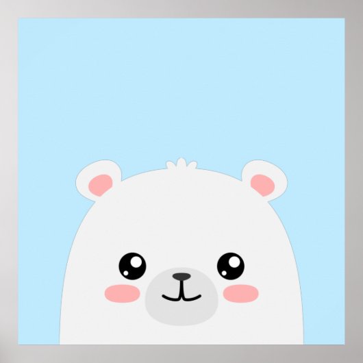 Polar Bear Poster (Vorne)