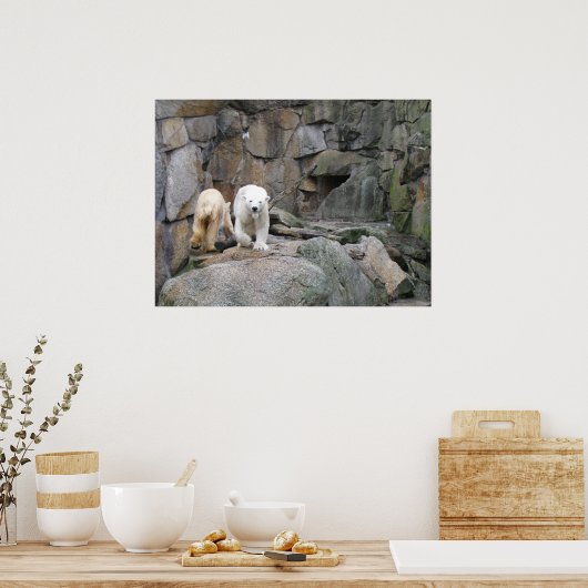 POLAR BEAR Poster (Küche)