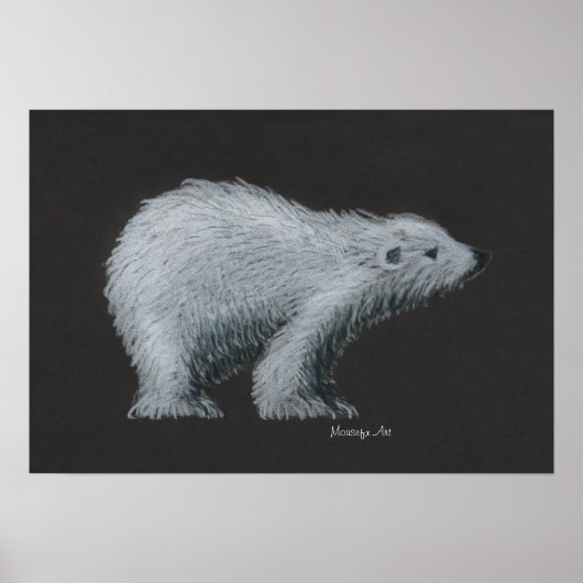 Polar Bear Poster (Vorne)