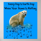 Polar Bear Poster (Vorne)