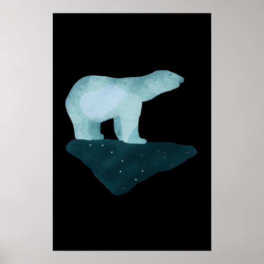 Polar Bear Poster (Vorne)