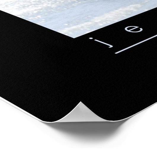 Polar Bear Poster (Ecke)