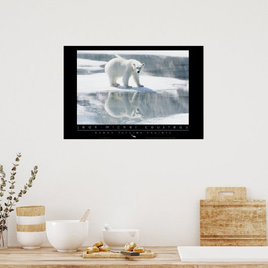 Polar Bear Poster (Küche)