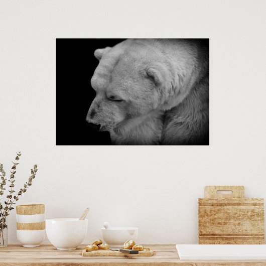 Polar Bear Poster (Küche)