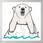 Polar Bear Poster (Vorne)