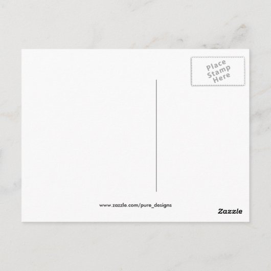 Polar Bear Postkarte (Rückseite)