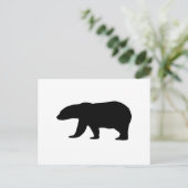 Polar Bear Postkarte (Stehend Vorderseite)