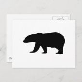 Polar Bear Postkarte (Vorne/Hinten)