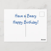 Polar Bear Postkarte (Rückseite)