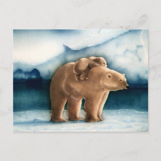 Polar Bear Postkarte