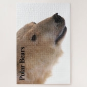 Polar Bear Profile Jigsaw Puzzle (Vertikal)