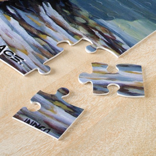 Polar Bear Puzzle Personalisierter Polar Bear Art (Seite)