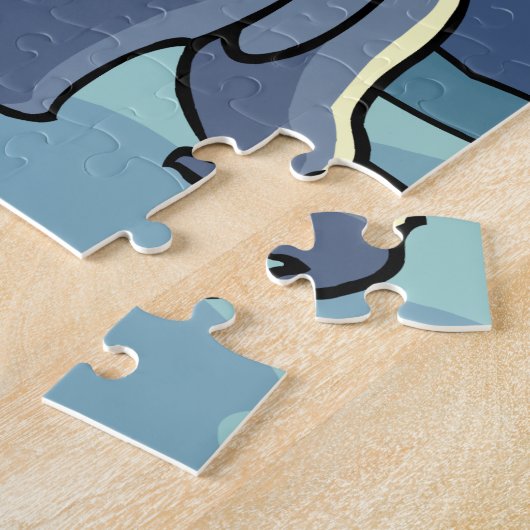 Polar Bear Puzzle Personalisierter Polar Bear Art  (Seite)