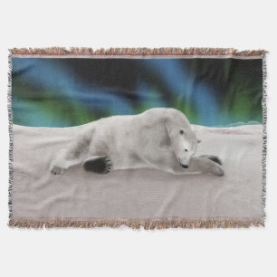 Polar Bear Resting Decke