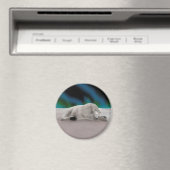 Polar Bear Resting Magnet (In Situ (Geschirrspüler))