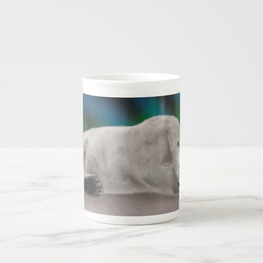 Polar Bear Resting Porzellantasse (Vorderseite)