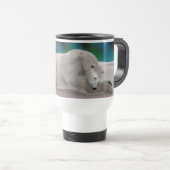 Polar Bear Resting Reisebecher (VorderseiteRechts)