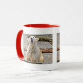Polar Bear Roaring Tasse (Vorderseite Links)