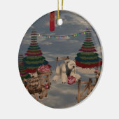 Polar Bear Round Ornament (Links)