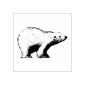 Polar Bear Rubber Briefmarke Gummistempel (Prägung)