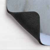 Polar Bear Ruhen im Schnee Mousepad (Ecke)