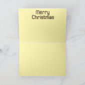 Polar Bear Santa Workshop Card Karte (Innenseite)