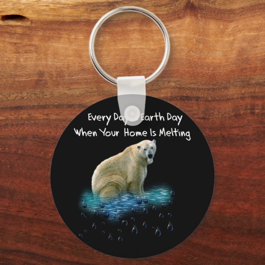 Polar Bear Schlüsselanhänger (Vorderseite)