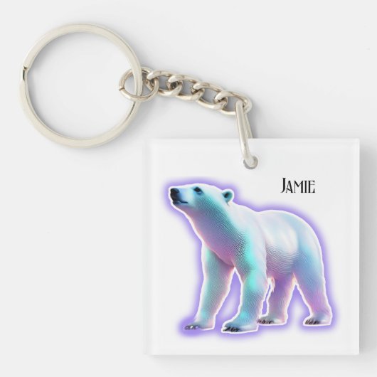 Polar Bear Schlüsselanhänger (Vorderseite)