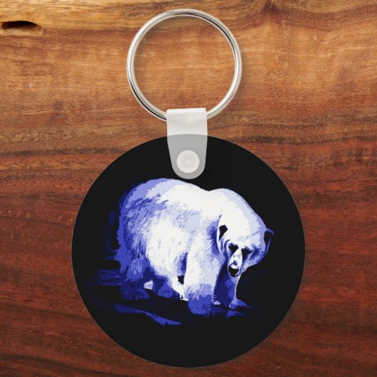 Polar Bear Schlüsselanhänger (Vorderseite)