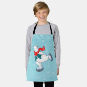 Polar Bear Schürze (Getragen)